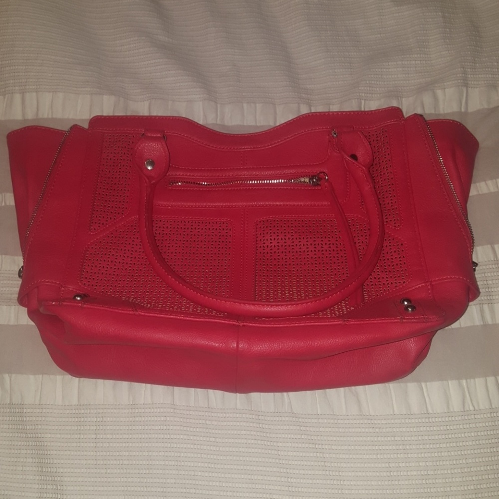 Bright Pink Jessica Smipson Spring Purse